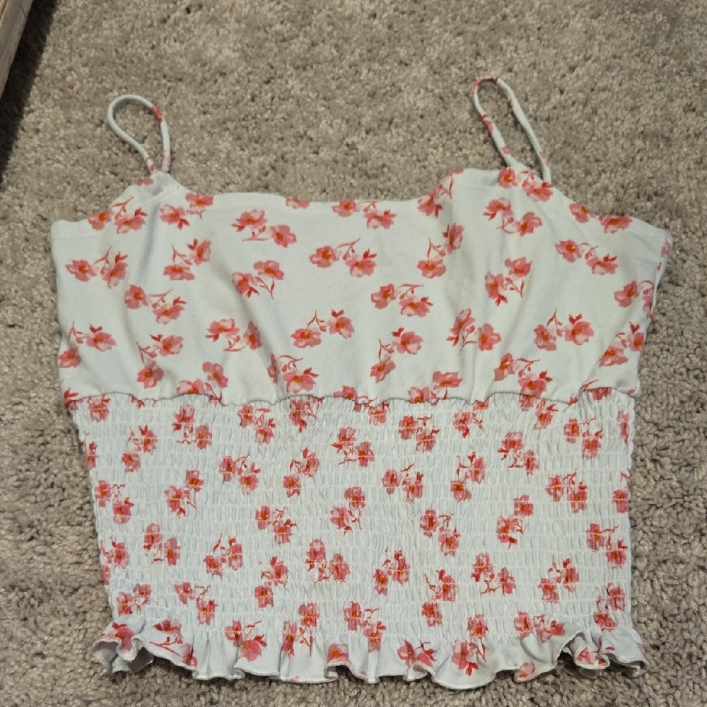 Floral Print Women's Top